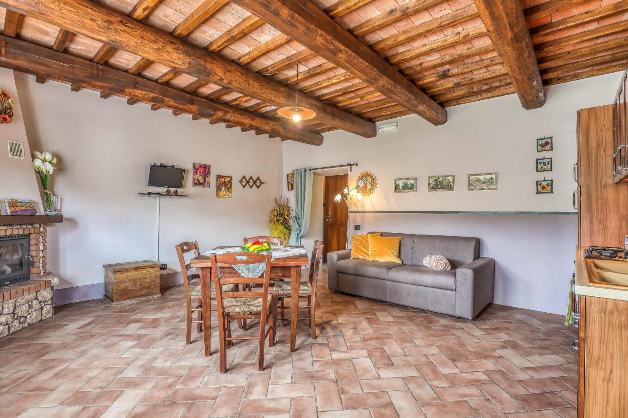 Agriturismo Podere San Giorgio Радикофани Номер фото